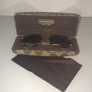 Women’s Coach Sunglasses and case